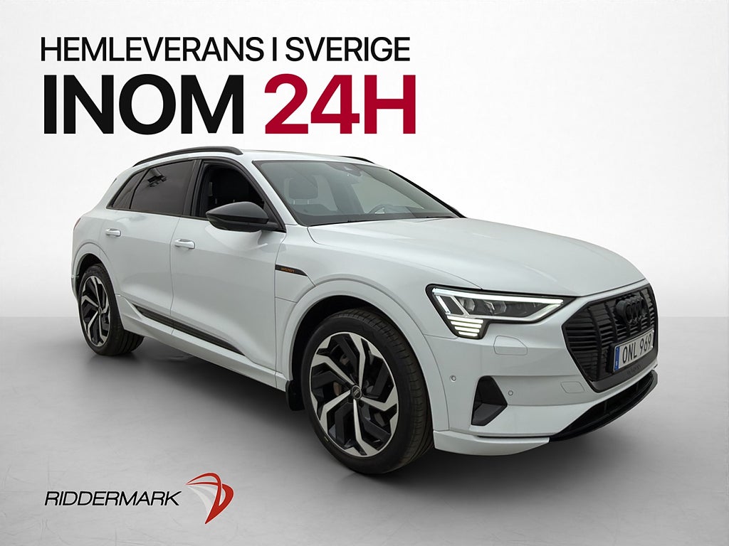 Audi E-Tron 55 Quattro 408hk Cockpit Pano 360° Luftfjädring