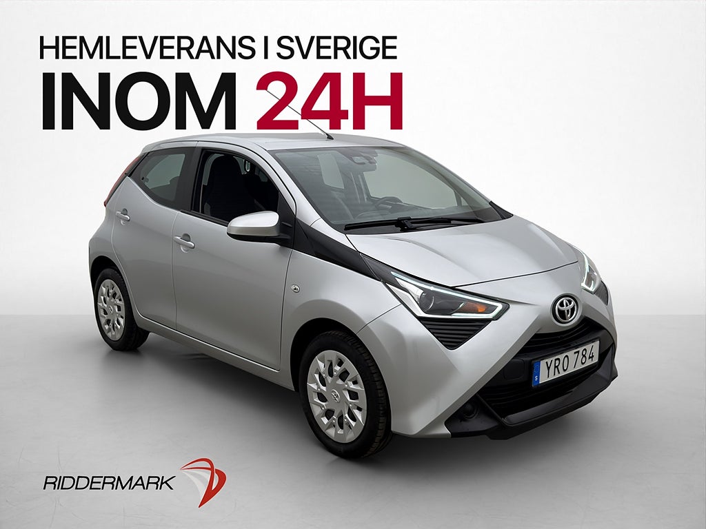 Toyota Aygo 1.0 VVT-i 72hk Kamera Bluetooth 0.41 l/mil