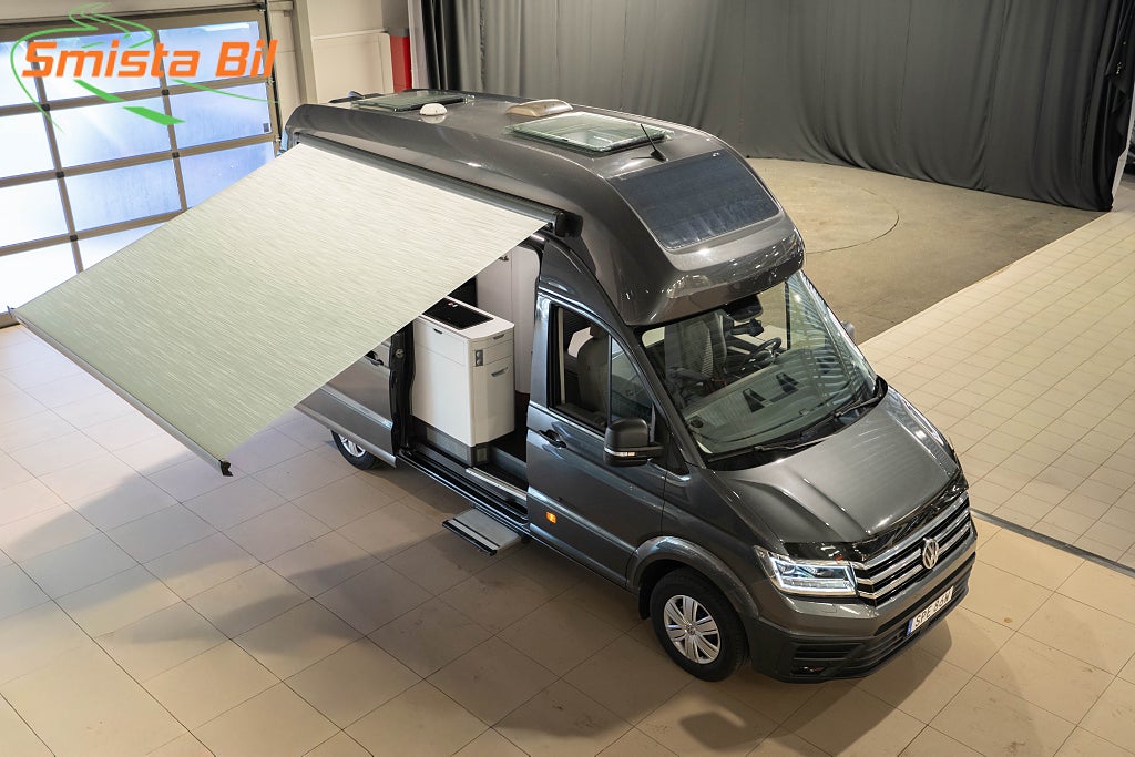 Volkswagen Grand California 600 ELCYKEL INGÅR DRAG D-VÄRM MARKIS SÄNG SOLCE