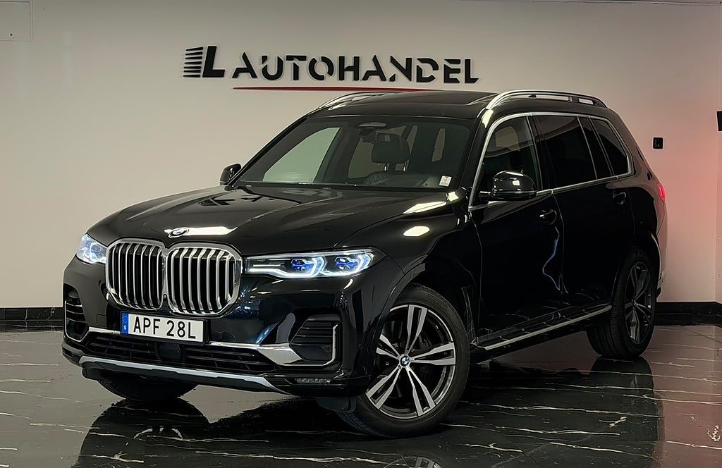 BMW X7 xDrive40d Steptronic Design Excellence 7 Sits 340Hk
