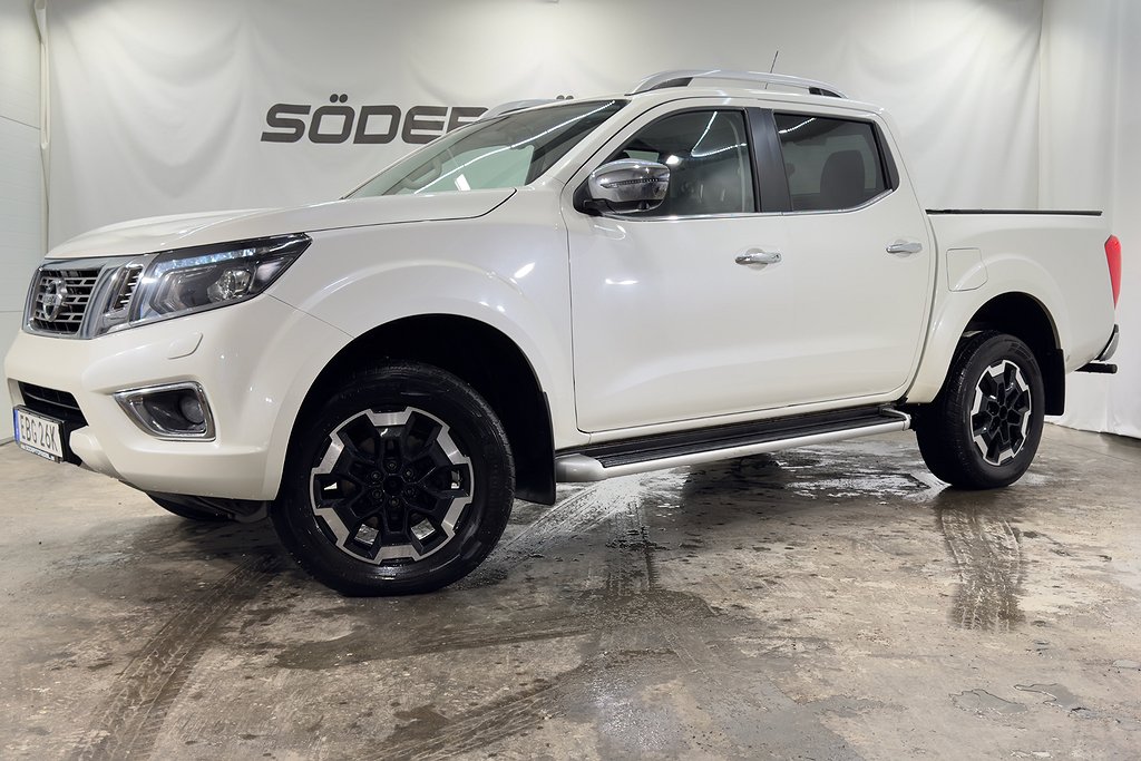 Nissan Navara Dubbelhytt 2.3 dCi 4WD TEKNA DRAG LÄDER MOMSBIL