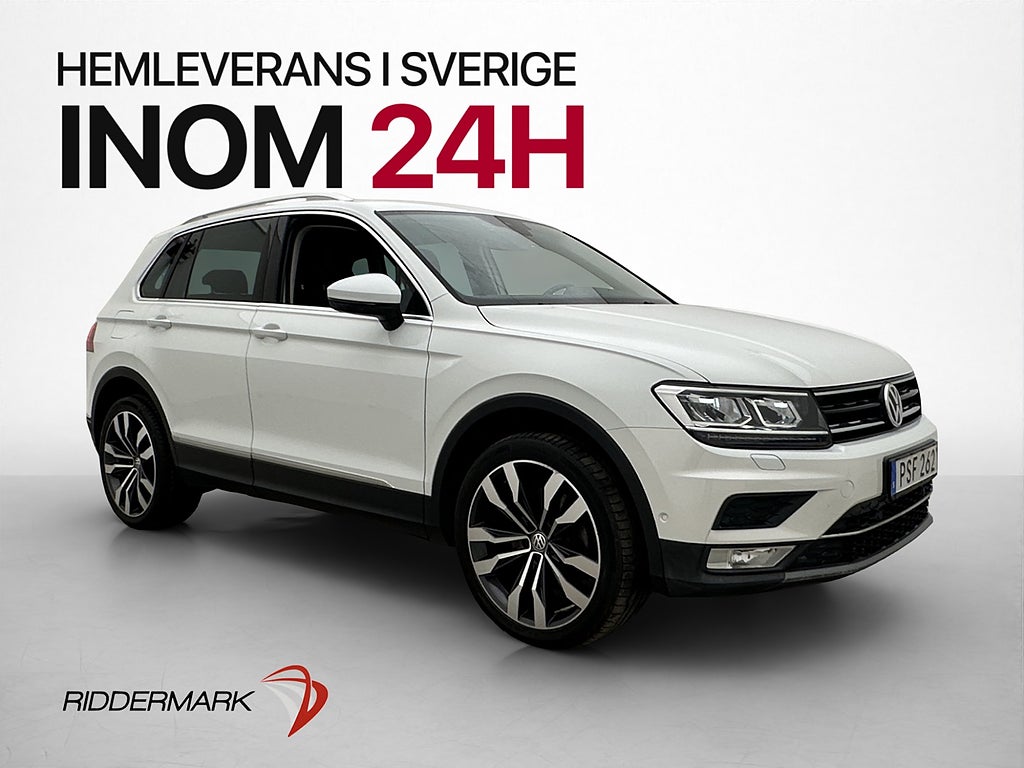 Volkswagen Tiguan TDI 4M Cockpit Kamera Värmare CarPlay Drag