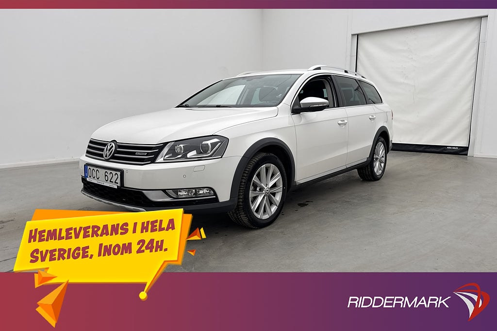Volkswagen Passat Alltrack 4M TDI Premium Värmare Skinn Drag