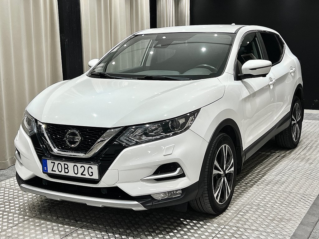 Nissan Qashqai 1.3 DCT 160hk LED Navi 360° Keyless 1-ägare