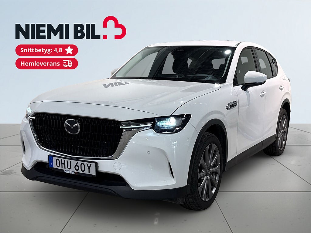 Mazda CX-60 PHEV AWD KAMPANJ 2058KR/MÅN – 0,99% RÄNTA – INK GARANTI