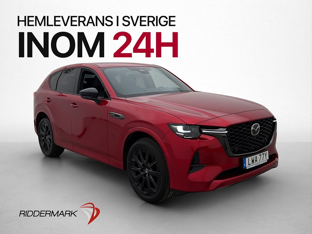 Mazda CX-60 254hk AWD Homura Plus Pano BOSE HUD 360° CarPlay