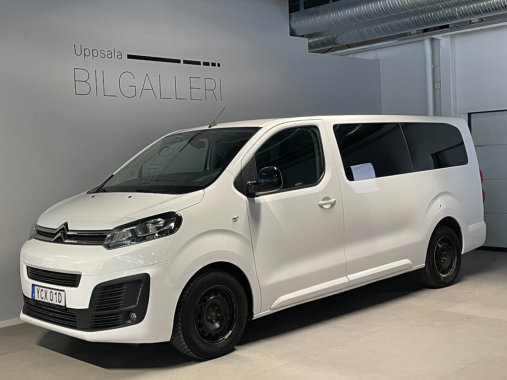 Citroën SpaceTourer 2.0 BlueHDi 145 hk, 9 sits, tonade rutor, apple carplay