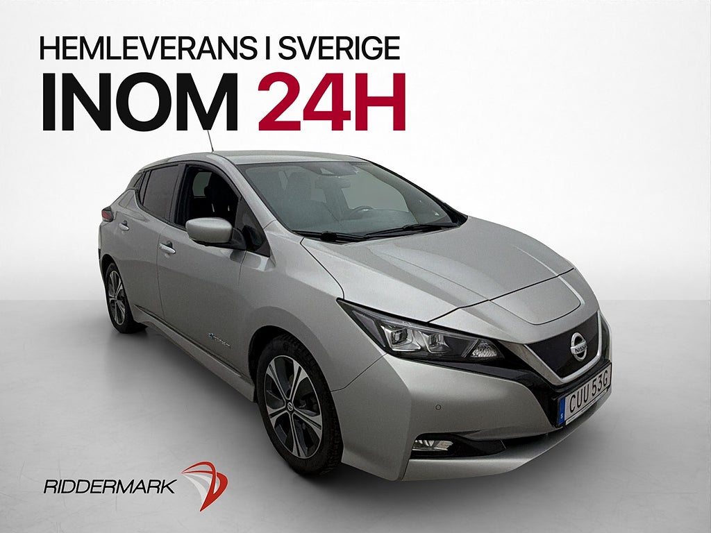 Nissan Leaf 150hk Tekna BOSE 360° Navi Adapt-Fart Rattvärme