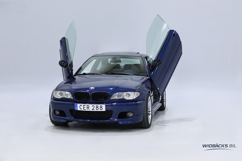 BMW 320 d E46 M-SPORT COUPE GPS TAKLUCKA XENON PDC LAMBODÖRRAR