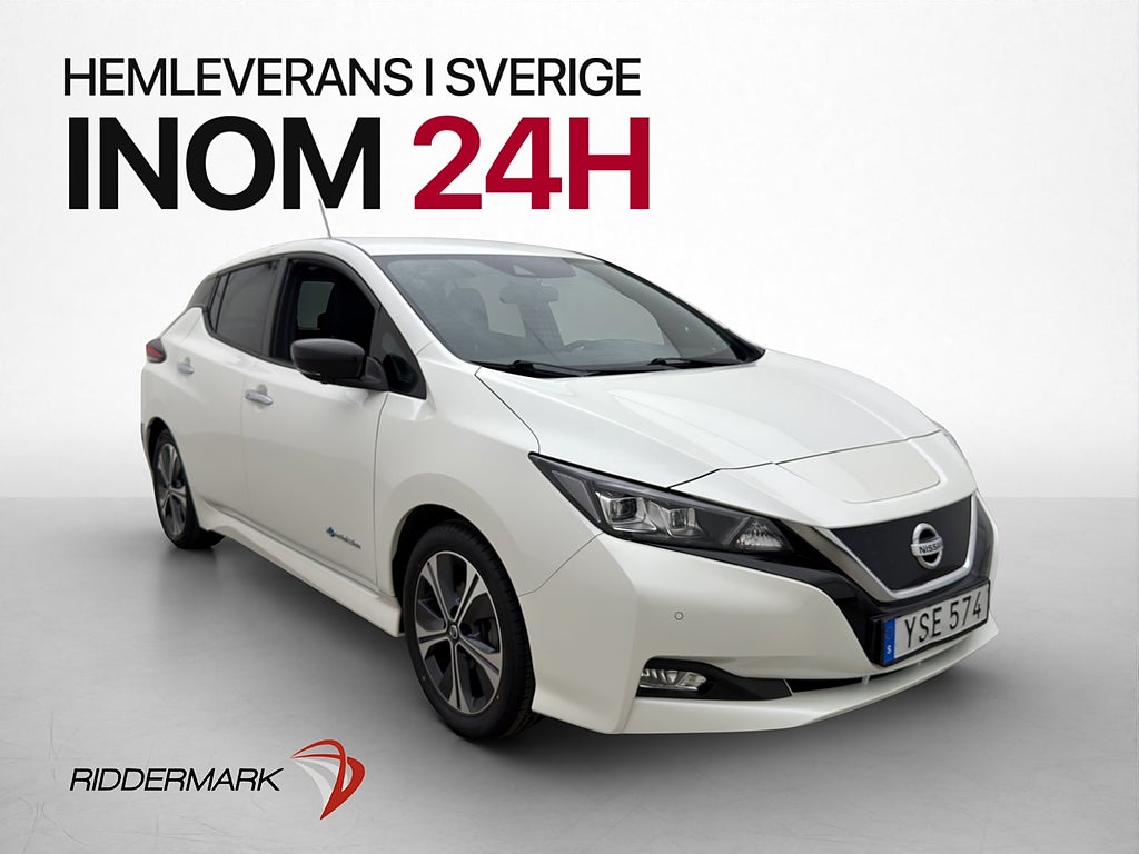 Nissan Leaf 40 kWh 150hk Tekna BOSE 360-Kamera Navigation