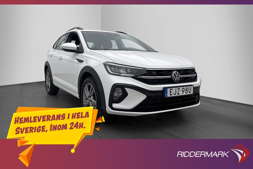 Volkswagen Taigo 1.0 TSI R-Line Värmare Kamera CarPlay MOMS