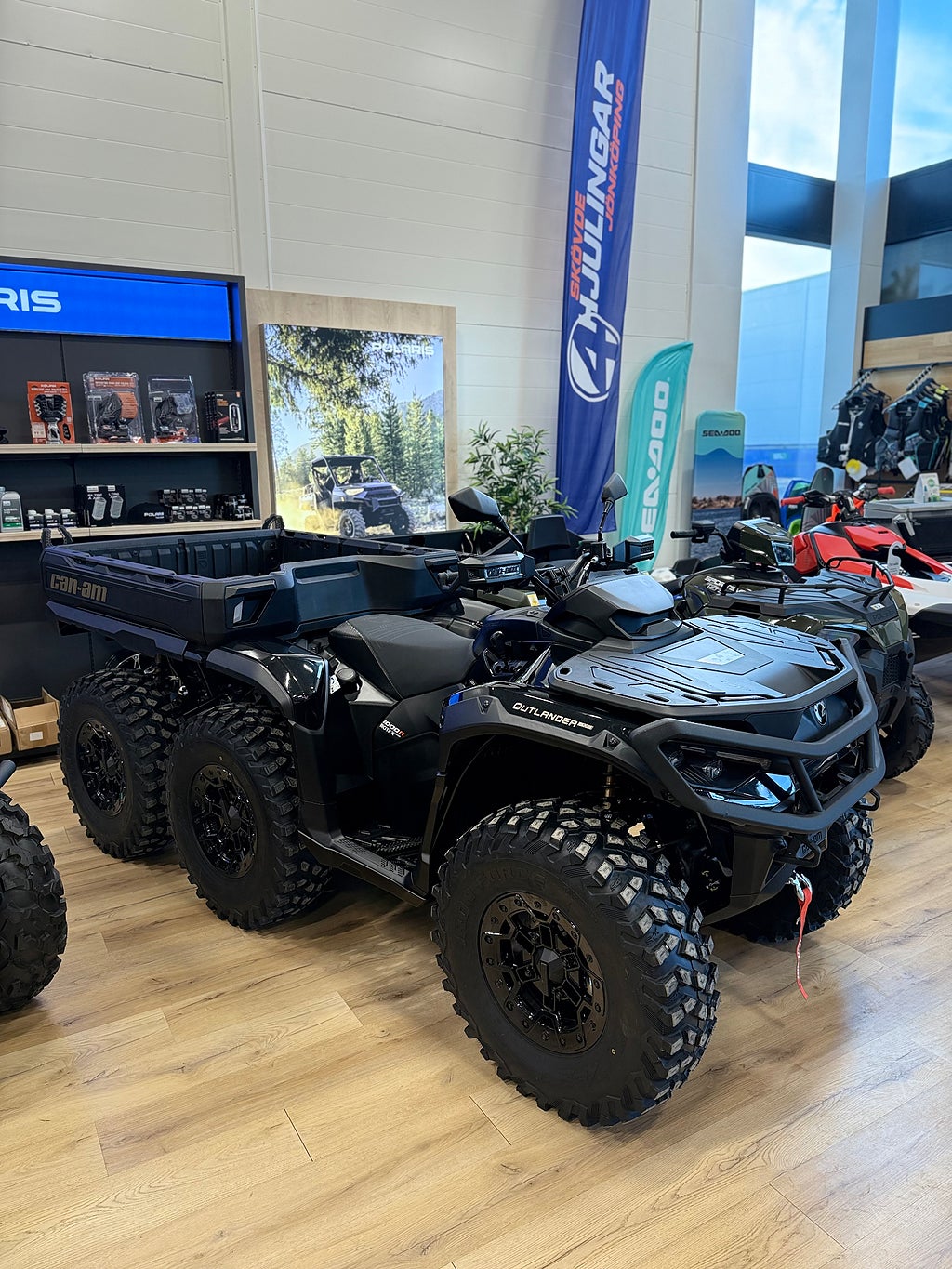 Can-Am Outlander 6x6 Backcountry 1000R - NYHET!