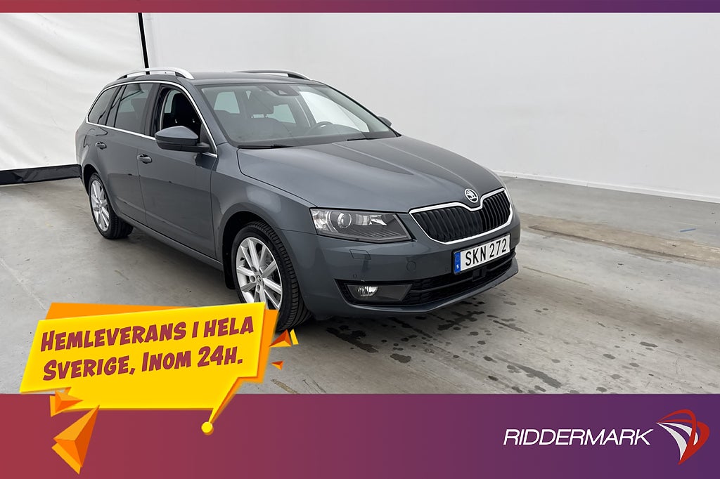 Skoda Octavia 1.8 TSI 180hk 4x4 Värmare Drag Kamera Navi