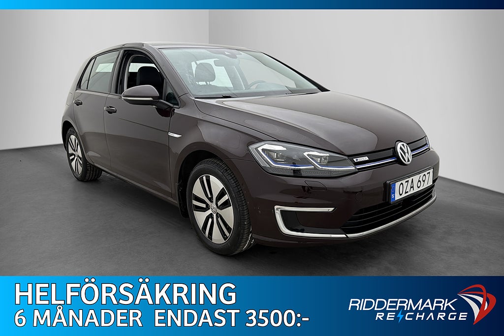 Volkswagen E-Golf 136hk Kamera Navi Skinnklädsel CarPlay