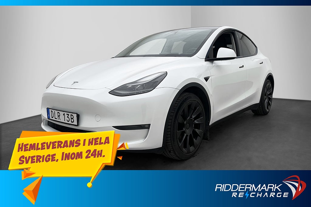 Tesla Model Y Long Range AWD Autopilot Dragkrok Sv.Såld MOMS