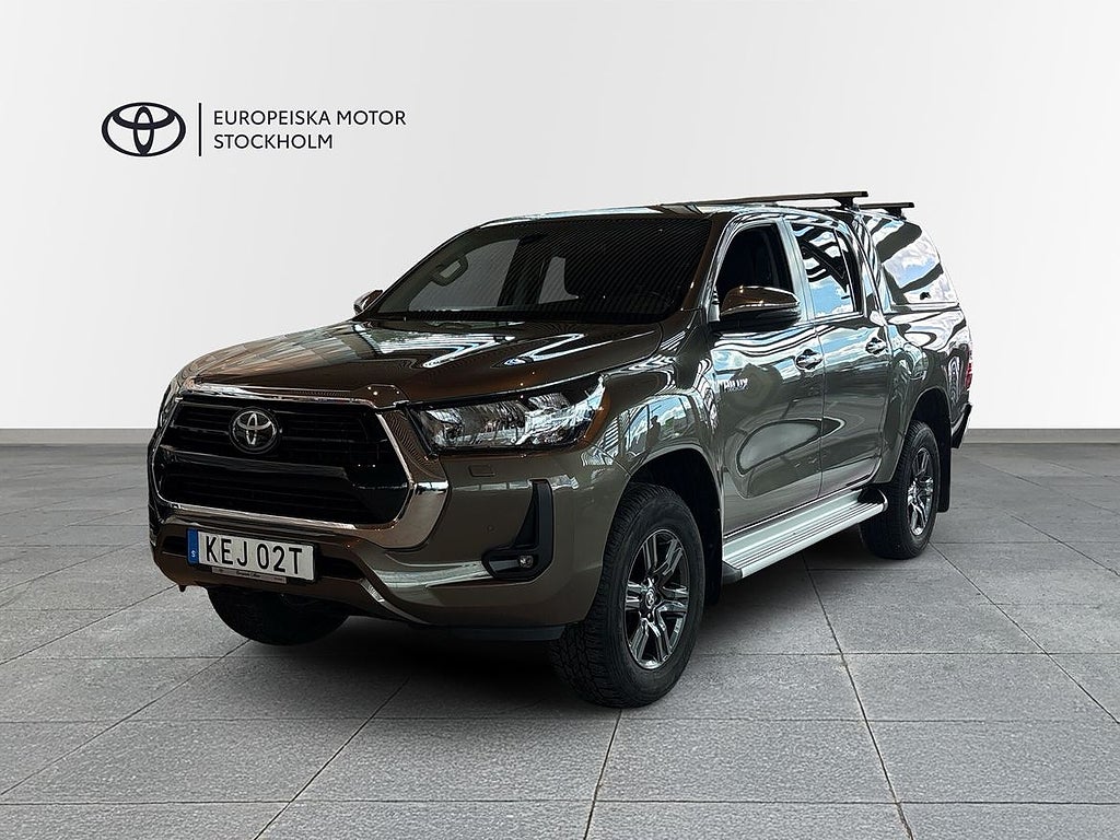 Toyota Hilux 2,8 AWD D-CAB Hero Vinterhjul / Moms
