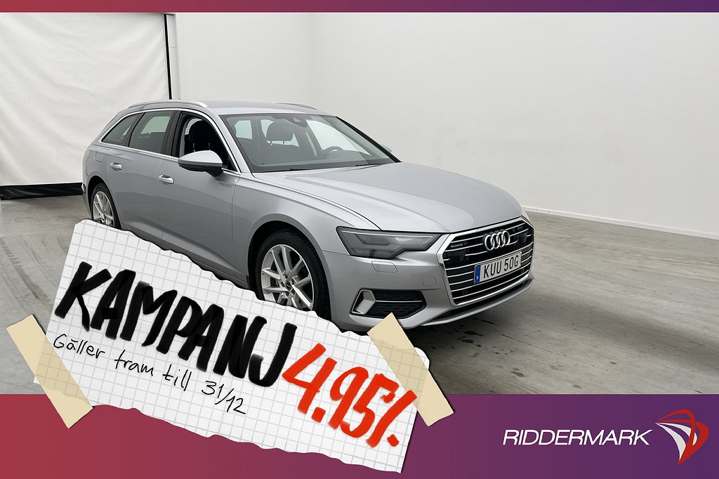 Audi A6 Avant 40 TDI Quattro 204hk Proline P-Vä 4,95% Ränta