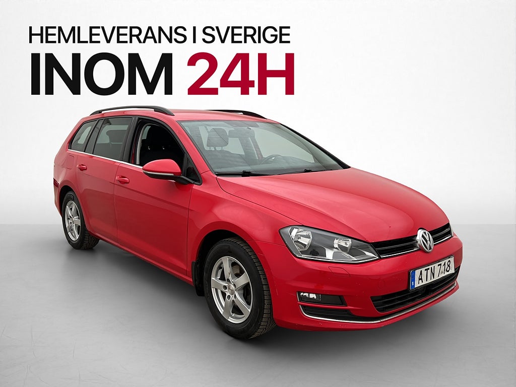 Volkswagen Golf Sportscombi 1.4 TSI 140hk B-Kamera Drag