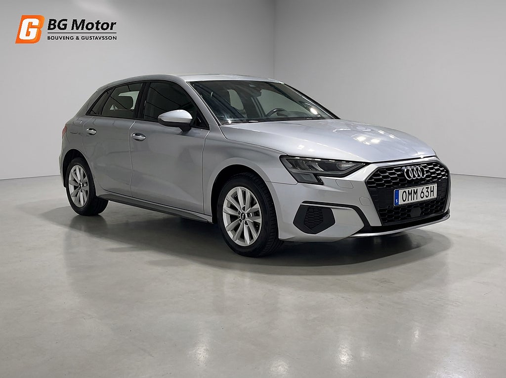 Audi A3 Sportback 35 TFSI 150HK Aut Cockpit/Sportstol/Carplay
