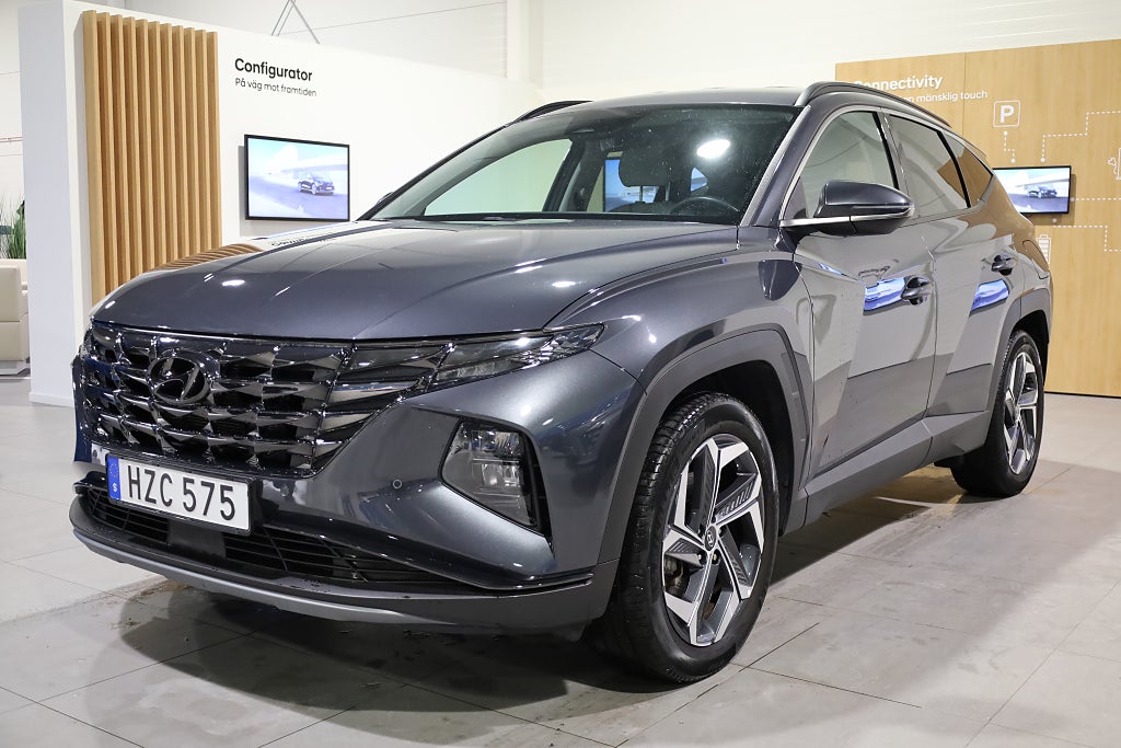 Hyundai Tucson 1,6T-GDi PHEV 265hk Aut 4WD Advanced Skinn Dragkrok