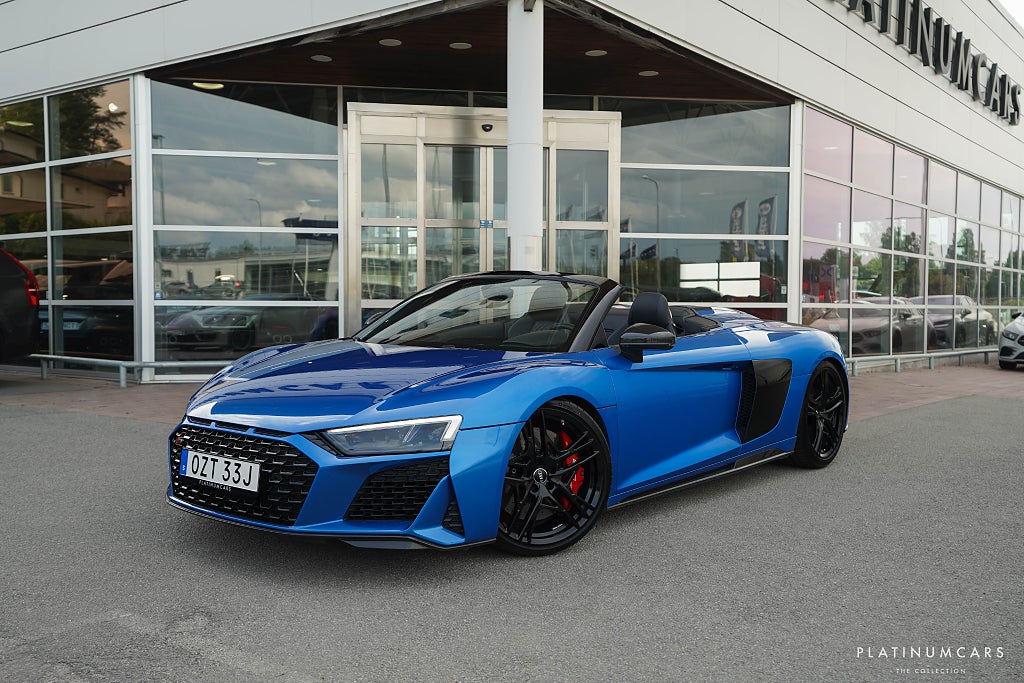 Audi R8 Spyder V10 Performance Q / Kolfiber / B&O / SE SPEC!
