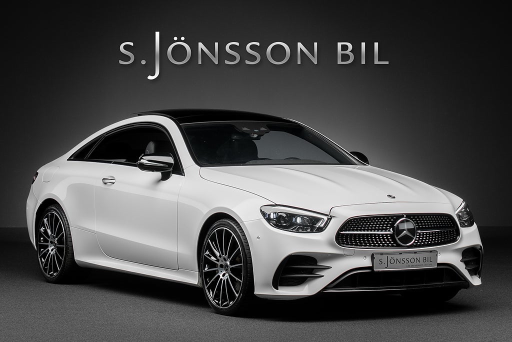 Mercedes-Benz E 300 AMG Coupe Facelift / Burmester / Panorama