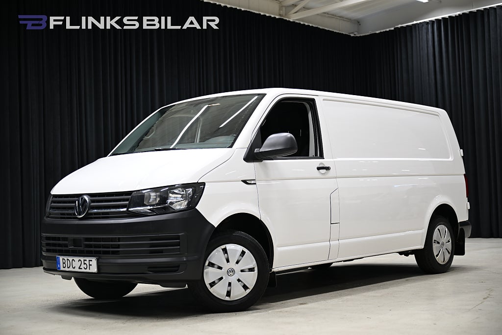 Volkswagen Transporter DSG 150HK L2 Lång|Automat|Dragkrok|Dieselvärmare|Moms