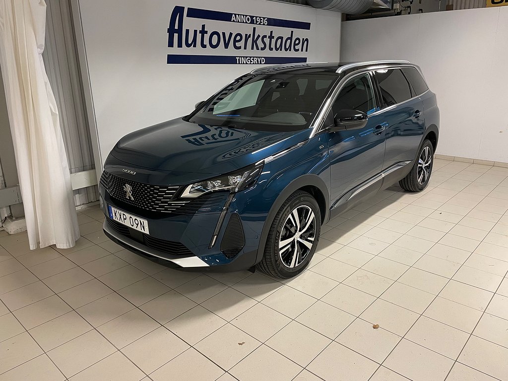 Peugeot 5008 GT PT 130hk Automat 7sits RÄNTEKAMPANJ 4,99%