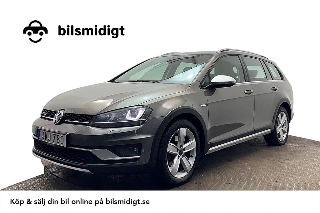 Volkswagen Golf Alltrack 2.0 TDI 4M Premium Drag Delskinn Massage Kamera Värmare