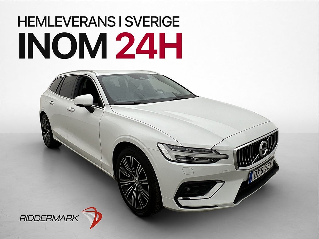 Volvo V60 D3 150hk Inscription BLIS HuD Drag Skinn Navi Kam.