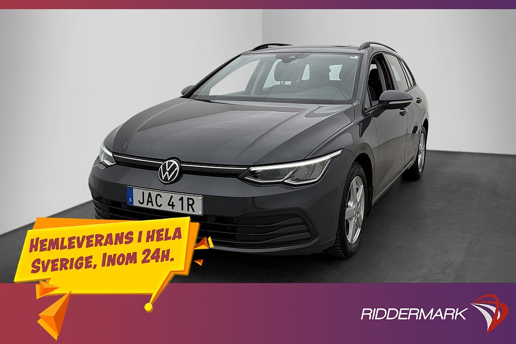 Volkswagen Golf 1.5 TGI Värmare Cockpit Sensorer GPS