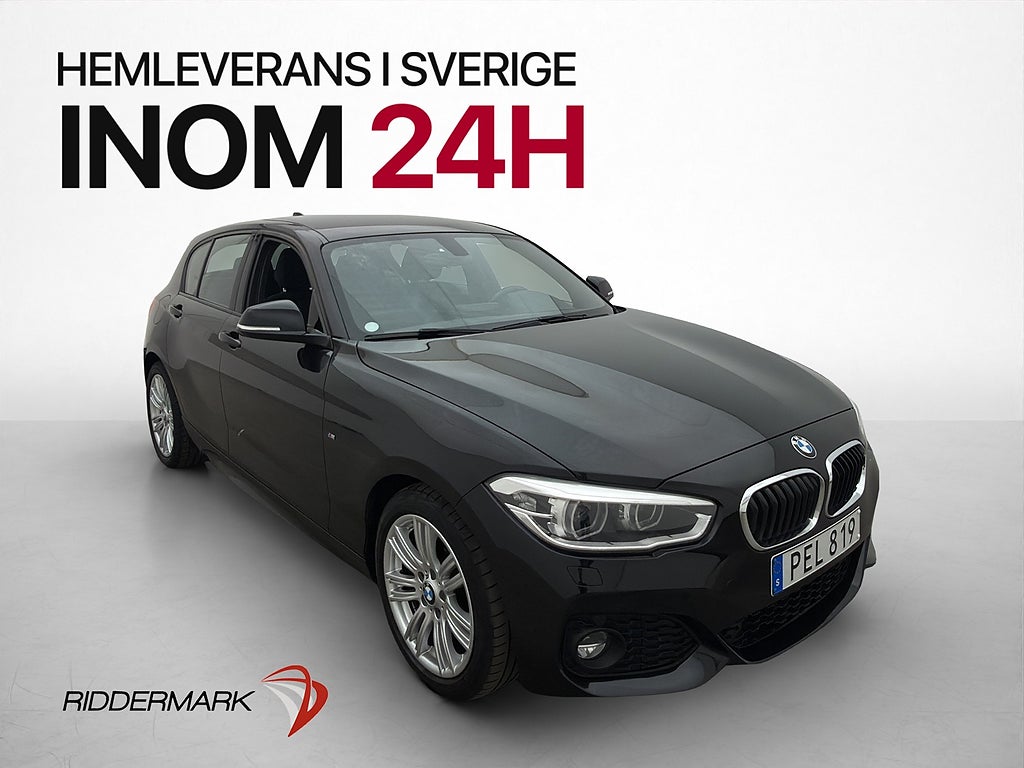 BMW 118I 136hk M-Sport P-Sensorer Keyless Bluetooth AC