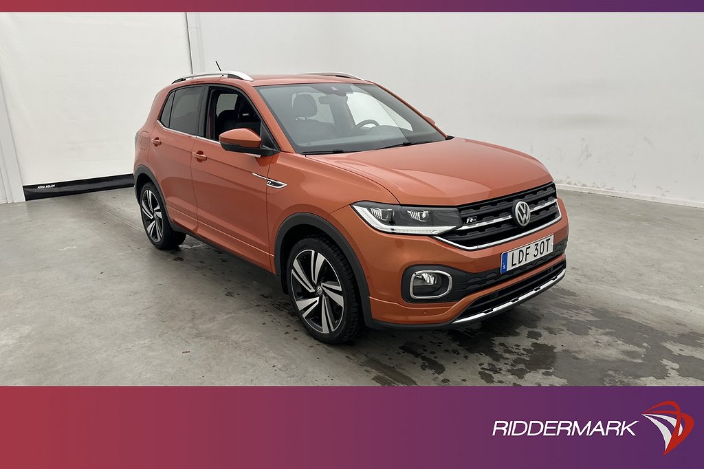 Volkswagen T-CROSS TSI 115hk R-Line Adaptiv-fart Xenon