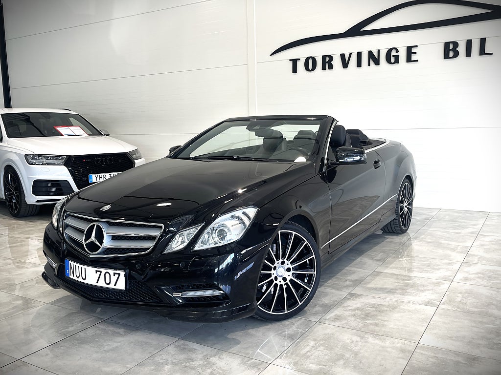 Mercedes-Benz E 200 Cabriolet 7G-Tronic Plus AMG Sport Navi Euro 5
