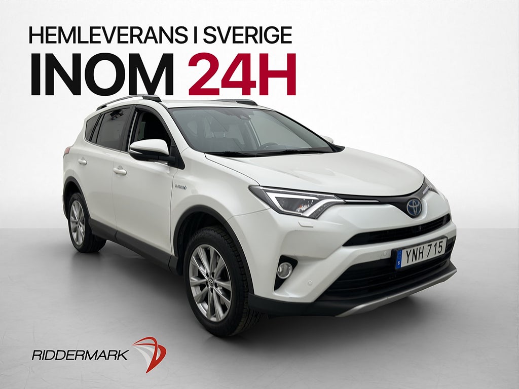 Toyota RAV4 Hybrid 2.5 Dual-VVT AWD-i Executive Kamera Skinn