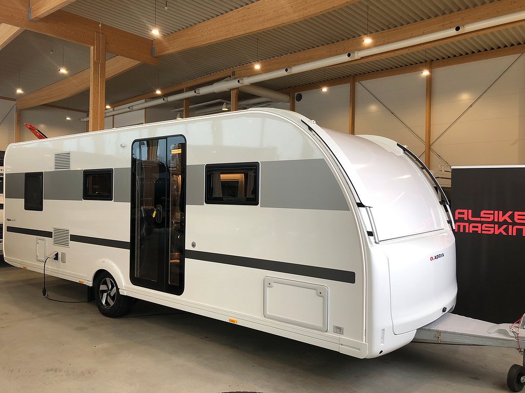 Alpina 663 PT - Adria Alpina 663 PT Barnkammarvagn/3495 kr månaden/ALDE 