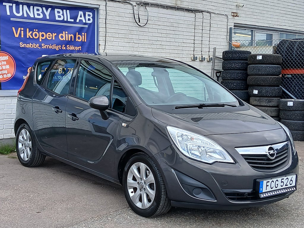 Opel Meriva 1.4 Turbo Enjoy Euro 6/Auto/Drag/P-sens/2 Ägare/M-Värma