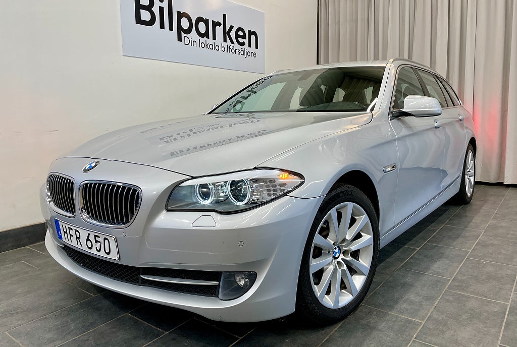 BMW 525D xDrive Touring Steptronic Euro 5 218hk / GPS / DRAGKROK