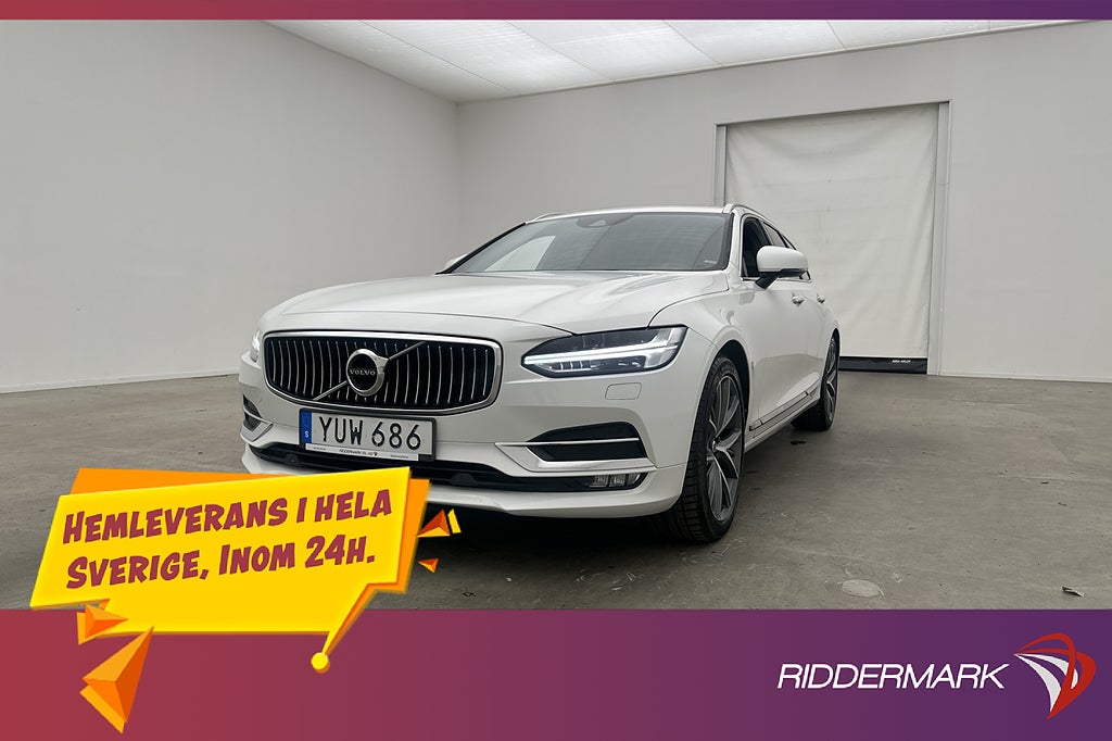 Volvo V90 D4 Inscription VOC Värmare Panormama HUD Kamera