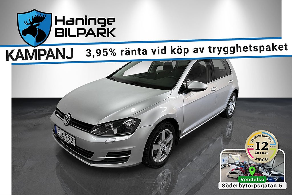 Volkswagen Golf  5-dr 1.2 TSI / Farthållare / Bluetooth 105hk