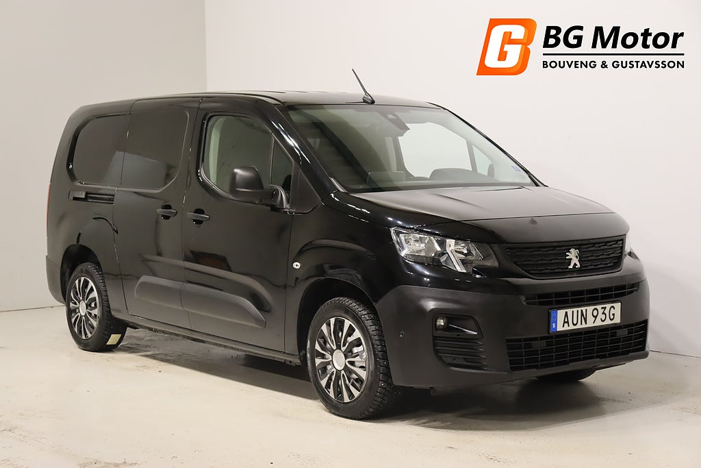 Peugeot Partner 1.5 BlueHDi L2 102HK Drag/D-Värm/Moms 1,99% Ränta