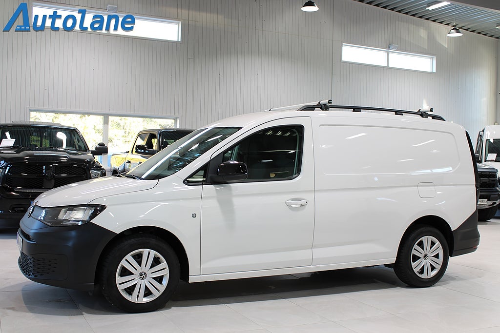 Volkswagen Caddy Maxi Cargo 2.0 TDI BMT Inredning,Värmare,Drag,CarPlay 122h