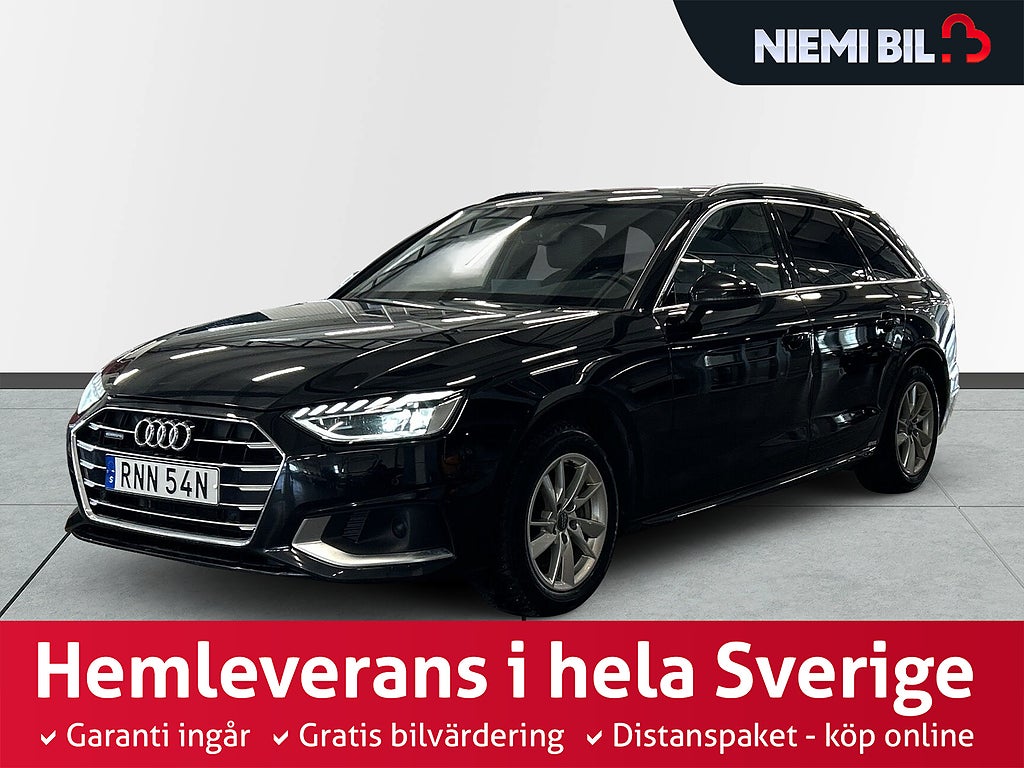 Audi A4 40 TDI quattro S Tronic S&V-hjul/AdaptivFart/Dvärm/Drag
