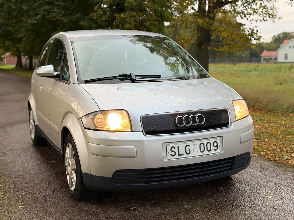 Audi A2 1.4 Euro 4 Svensksåld, Ny besiktigad ISOFIX