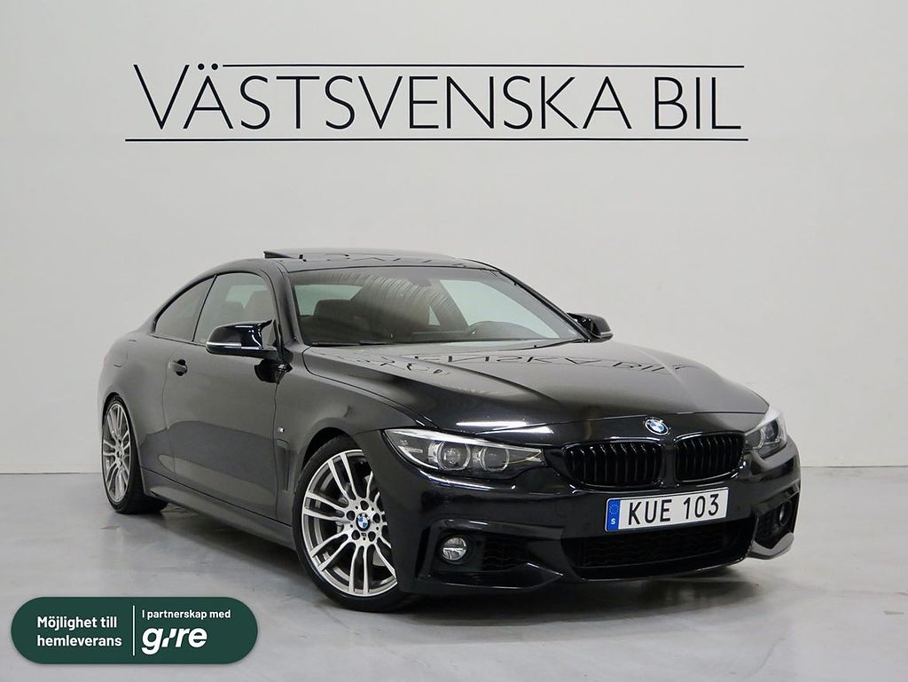 BMW 440 Coupé Manuell M sport Taklucka