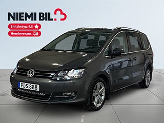 Volkswagen Sharan 7sits 2.0 TDI BMT 4M GT Drag Värmare Kamera Skinn S&V – bild 1