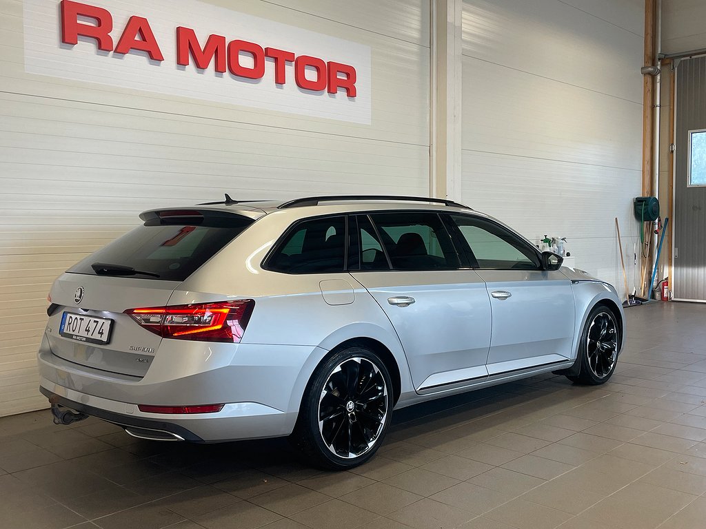 Skoda Superb TDI 190hk 4x4 SportLine |Drag|D-värm|Navi| 2019