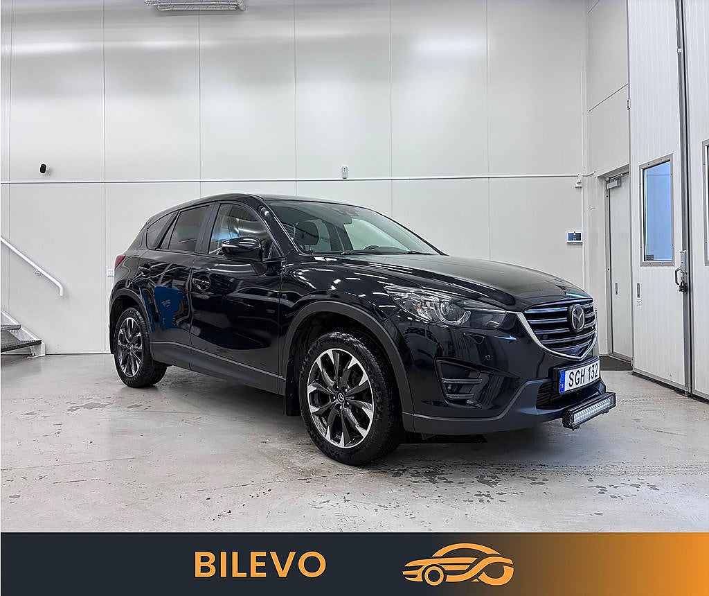 Mazda CX-5 2.2 AWD 175hk D-Värmare Skinn B-Kamera BOSE Drag