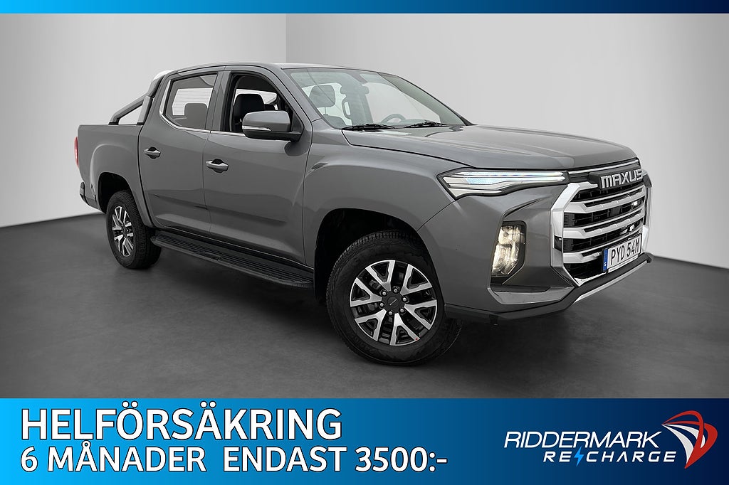 Maxus T90 EV 88.5 kWh 180hk B-Kamera Skinn CARPLAY MOMS