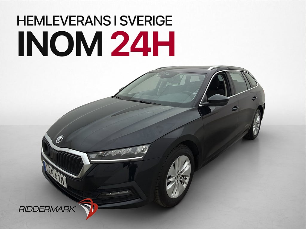 Skoda Octavia 2.0 TDI 150hk Cockpit Rattvärme M-Värm 1-Ägare